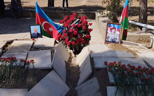 Şəhid Vadim və ürəktutmadan vəfat edən atası dəfn olundu