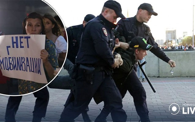 Rusiyada səfərbərliyə qarşı etiraz aksiyaları keçirilib, saxlanılanlar var