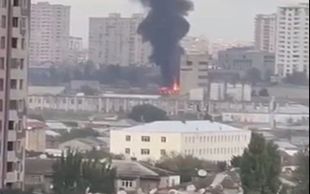 “Elite”in yanında güclü yanğın