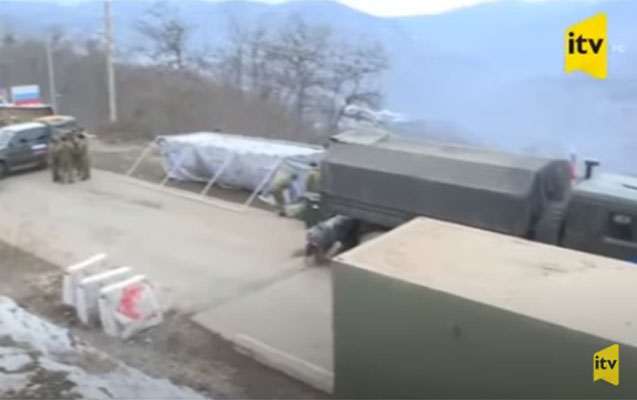 Sülhməramlılar ərazidə yeni çadırlar qururlar