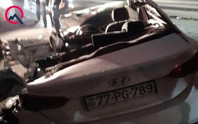Bakıda dəhşətli qəza, şirkət əməkdaşı öldü