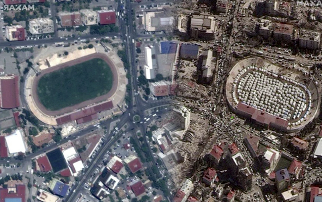 Kahramanmaraş zəlzələdən əvvəl və sonra