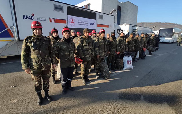 FHN-in Kahramanmaraşdakı bir qrup əməkdaşı Hataya göndərildi