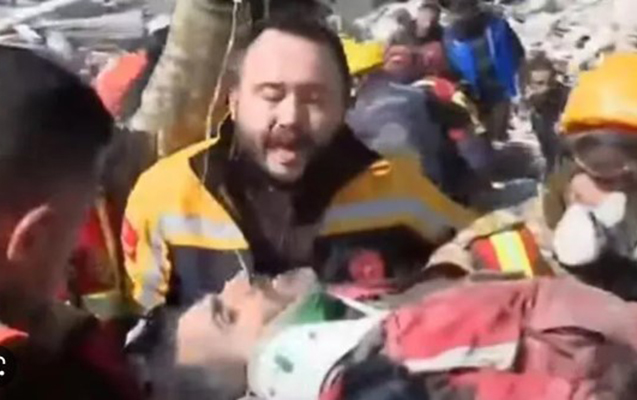 Zəlzələnin 13-cü günü 3 nəfər sağ çıxarıldı