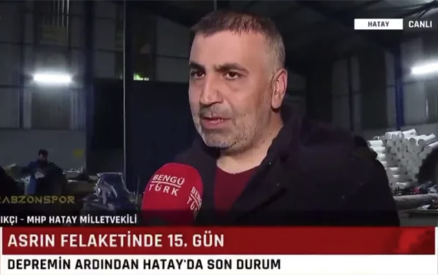 Türkiyəli deputatın canlı yayımda həyəcanlı anları