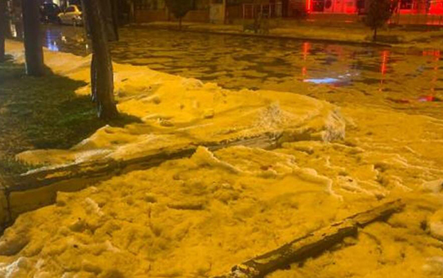 Türkiyə ağardı...