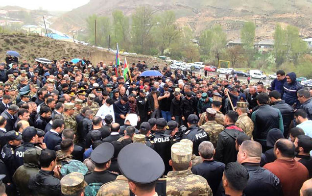 Şəhid Səbuhi Naxçıvanda dəfn edildi
