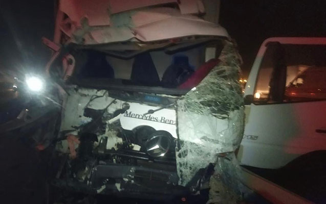 Qaradağda ağır qəza, yaralı var