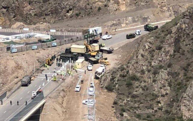 Ermənistanın “Laçın” sərhəd-buraxılış məntəqəsini atəşə tutduğu anın