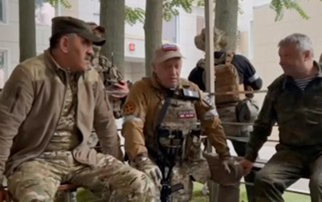 Priqojinin Şoyqunun müavini ilə görüşdüyü video yayıldı