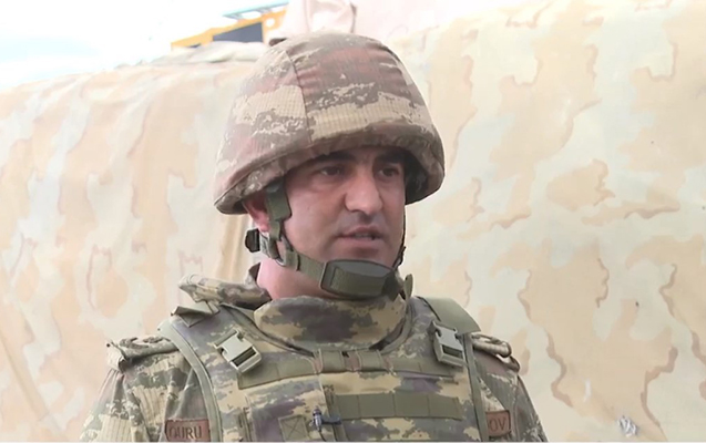 “Topu atdıq, xəbər gəldi ki, mərmi düz hədəfə dəyib”