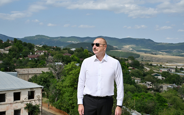 Prezidentin Xocalıya səfərindən