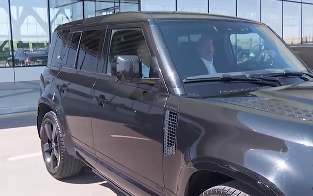 Prezidentlərin Füzuli səfərindən