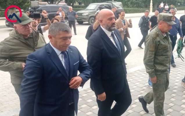 Qarabağın erməni sakinlərinin nümayəndə heyəti Yevlaxda