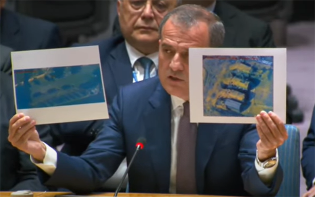 Ceyhun Bayramov fotolarla sübut etdi