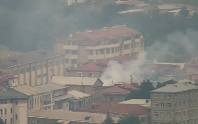 Xankəndidə qəsdən yanğınlar törədilir