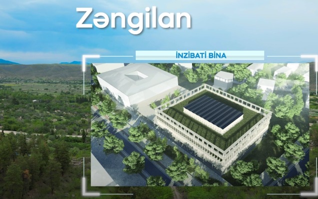 Zəngilan şəhəri belə olacaq