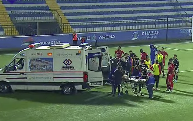 Azərbaycan futbolunda qorxulu anlar