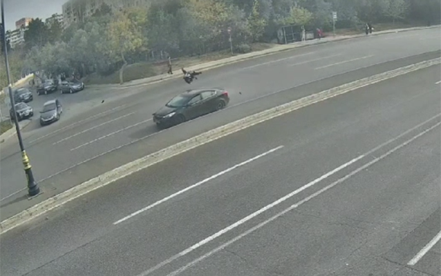 8 Noyabr prospektində dəhşətli qəza