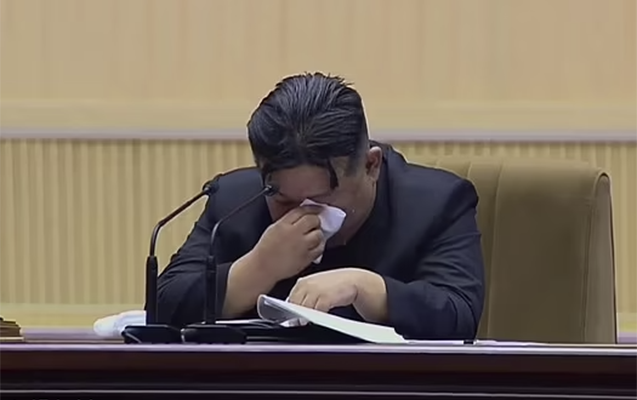 Kim Çen In ağladı