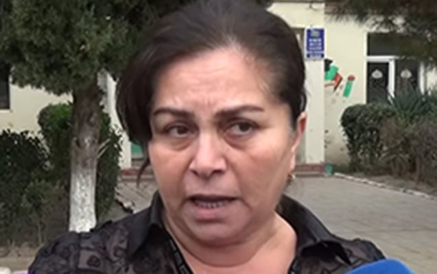 Məktəb direktorunun müəllimi döydüyü deyilir