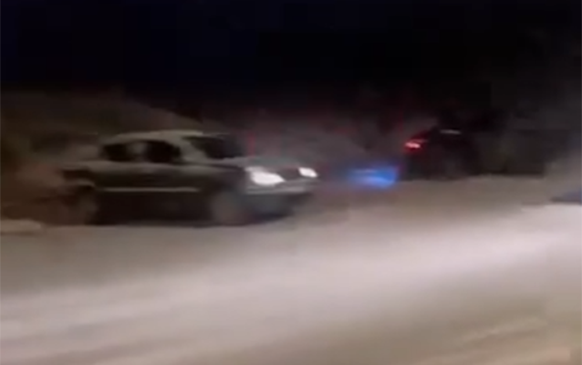 Yolları buz bağladı, təhlükəli vəziyyət yarandı