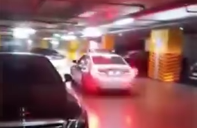 Polisin əmrinə tabe olmadı, parkinqdə saxlanıldı