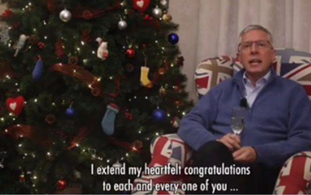 Ferqus Olddan Azərbaycan dilində Yeni il təbriki