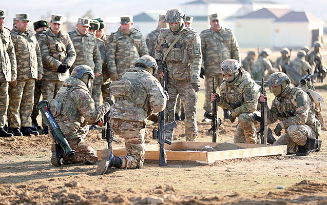 Şərti dayaq məntəqəsi tutuldu