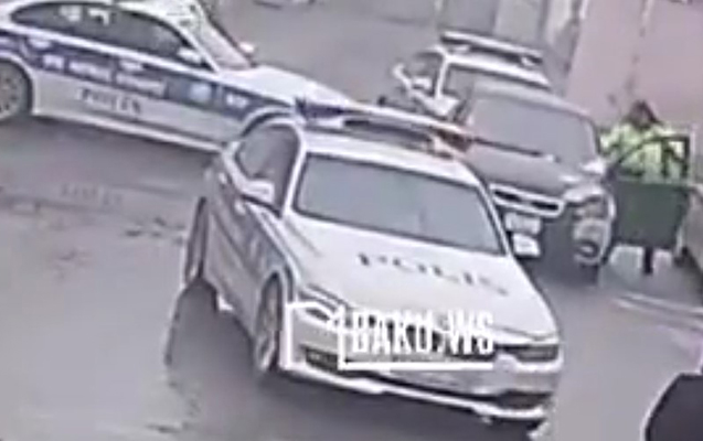 Həmin sürücünü 3 DYP maşını belə saxlayıb