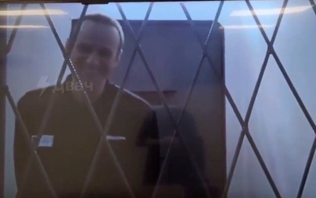 Navalnının həbsdən son görüntüləri