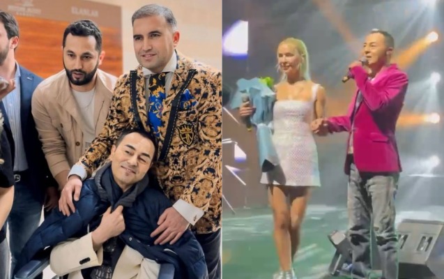 Bakıya əlil arabasında gəldi