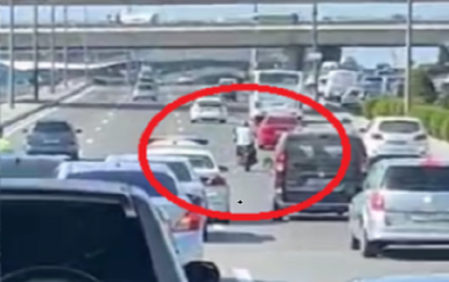 Motosikletlə narkokuryerlik edirdi