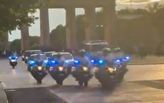 İlham Əliyev Almaniyada coşqu ilə qarşılandı