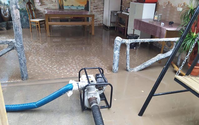 Naxçıvanda obyektləri su basıb