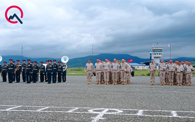 Xocalıda sülhməramlıların Qarabağdan çıxarılması ilə bağlı tədbir keçirildi
