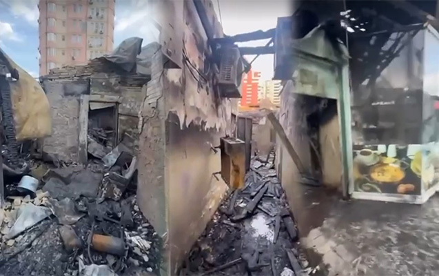 “Ağ çiçəyim” yanğından sonra...