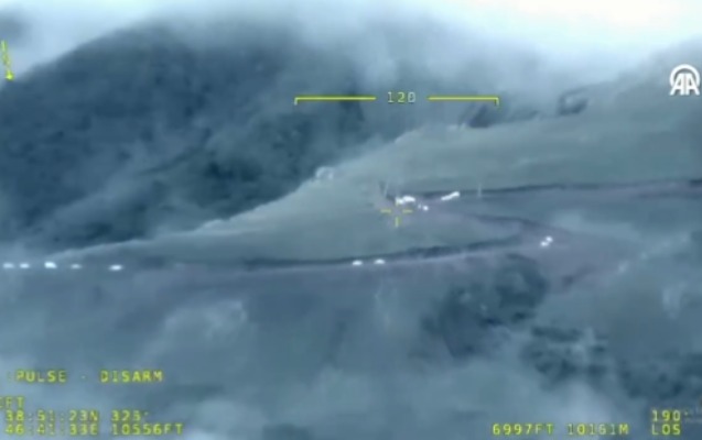 “AKINCI”nın helikopteri axtardığı görüntülər canlı yayımlanıb