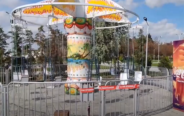 Parkda 10 attraksionun istismarı dayandırıldı