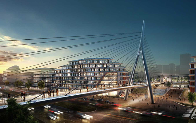 Bakıda unikal piyada körpüsü inşa edilir