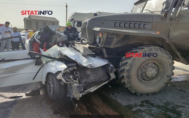 Novxanı yolunda ağır qəza, ölənlər var