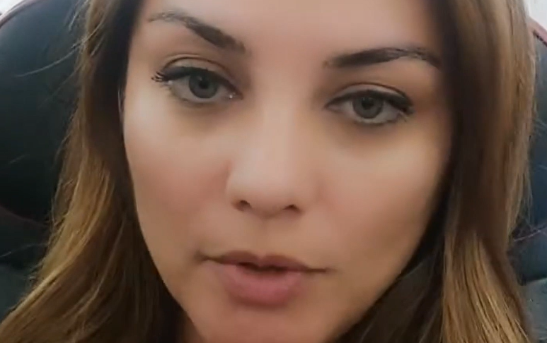 Aparıcının başına iş gəldi