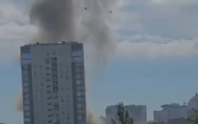 Kiyevin vurulma anı