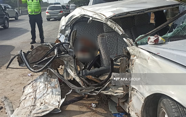 Bakı-Sumqayıt yolunda ağır qəza