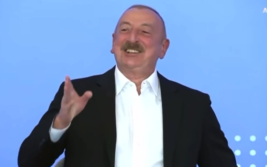 Prezidenti güldürən həmin təqdimat