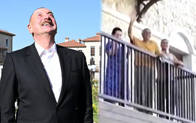 Prezidentlə eyvandan söhbətləşən rəssamla müsahibə