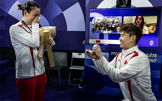 Həm çempion oldu, həm də evlilik təklifi aldı