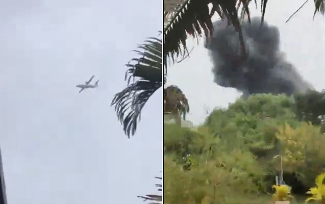 Braziliyada sərnişin təyyarəsi qəzaya uğradı