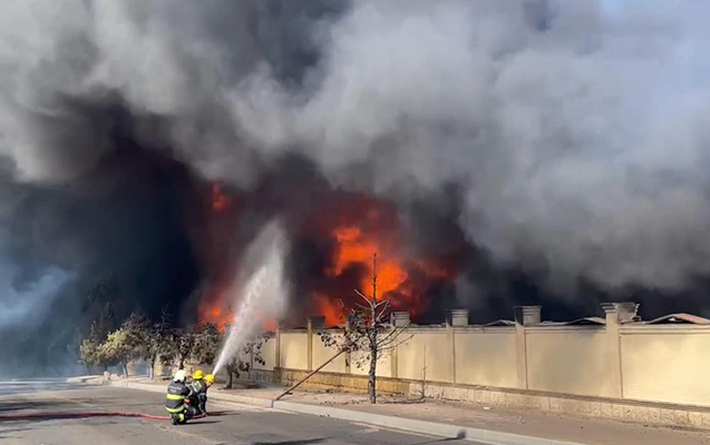 Yanğın SOCAR-ın bu obyektində baş verib