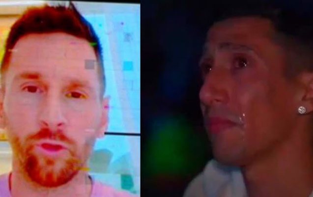 Messi Di Mariyanı ağlatdı